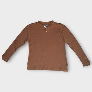 Men’s Waffle Knit Henley